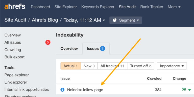 How to Ensure Your Website is Indexed in Ahrefs